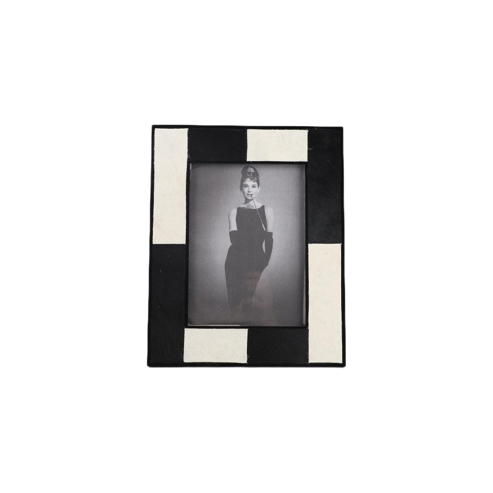 Modern Horse Hair Photo Frame Desktop Decor