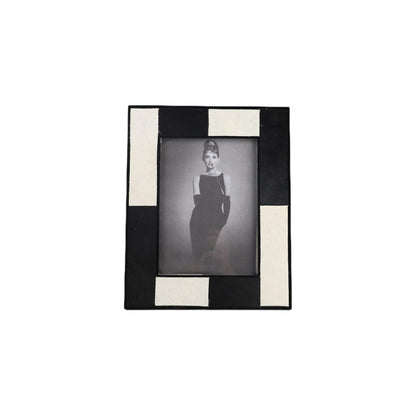 Modern Horse Hair Photo Frame Desktop Decor