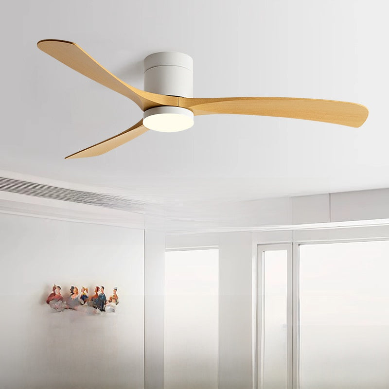 Modern Integrated Ceiling Fan with Light Remote Control