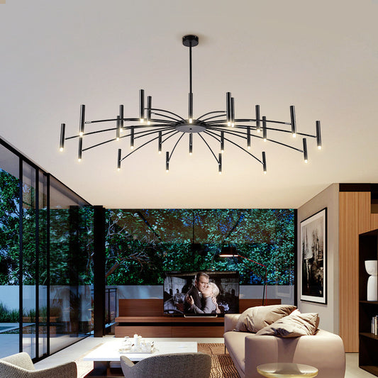 Modern Iron Hanging Chandelier for Living Room and Dining Room