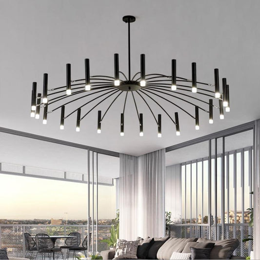 Modern Iron Hanging Chandelier for Living Room and Dining Room