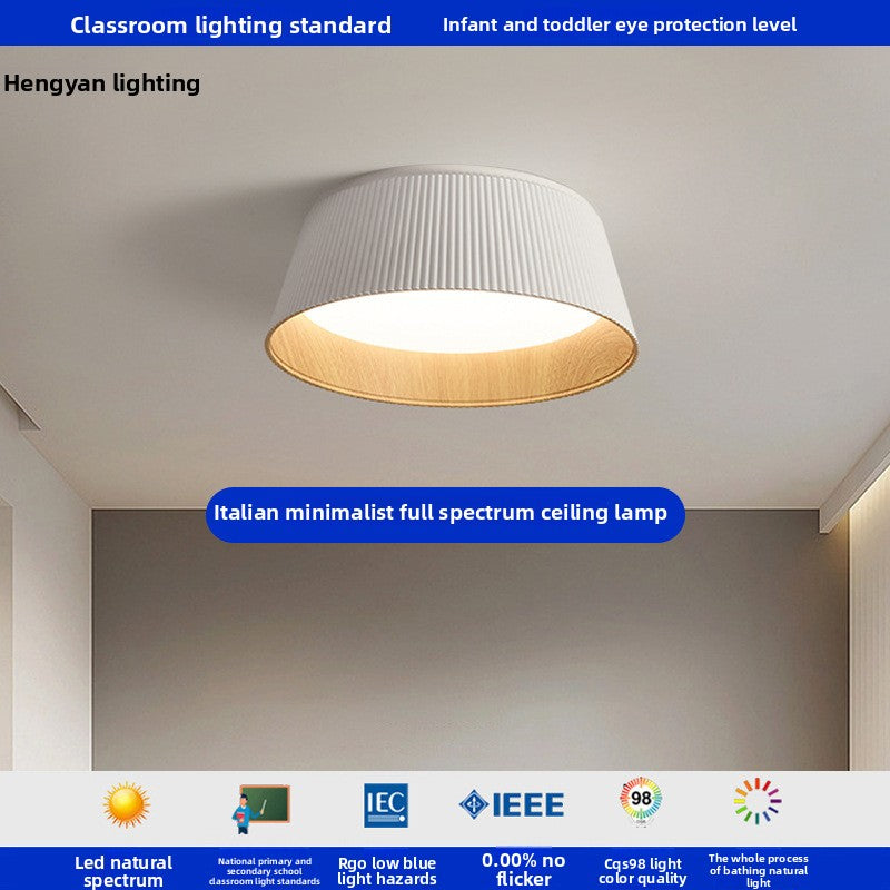 Modern Italian Minimalist Full Spectrum LED Ceiling Lamp