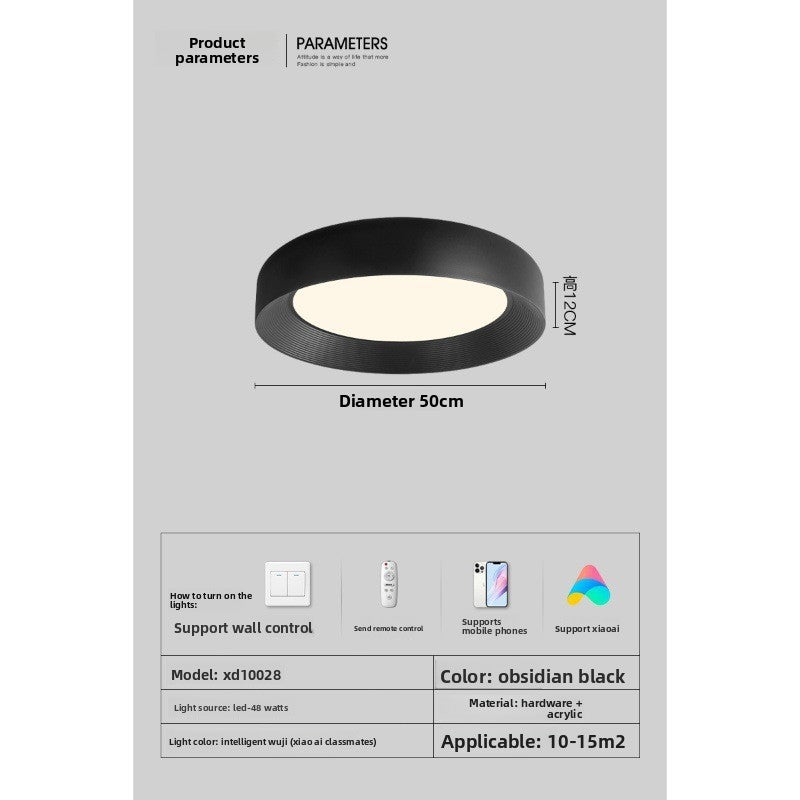 Modern Italian Minimalist Full Spectrum LED Ceiling Lamp