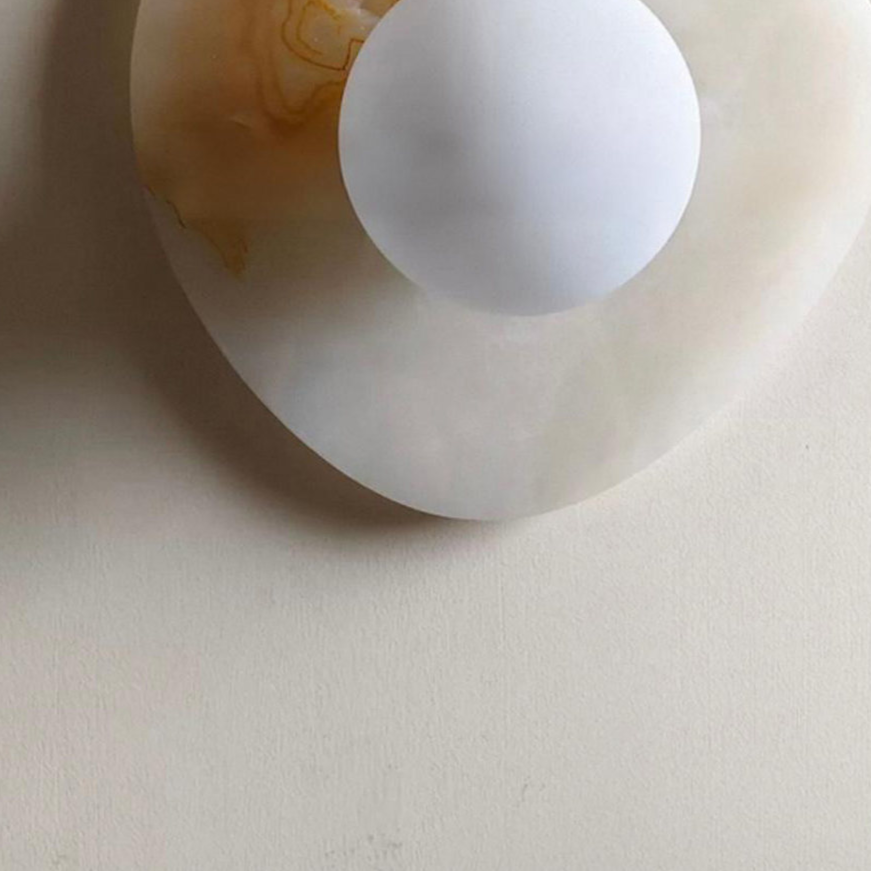 Modern Jade Wall Lamp