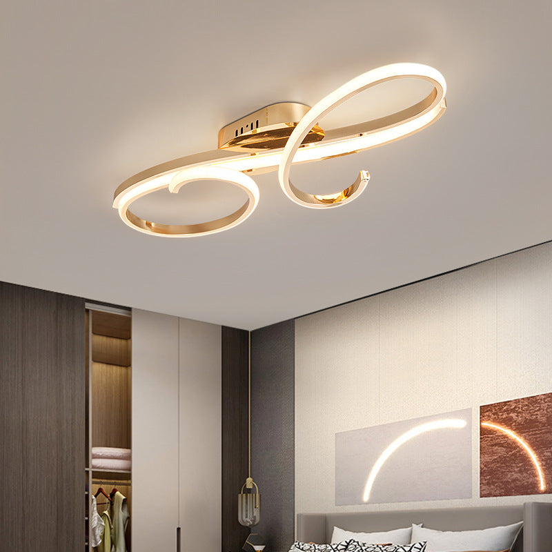Modern LED Ceiling Lamp with Remote Control