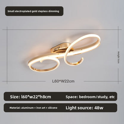 Modern LED Ceiling Lamp with Remote Control