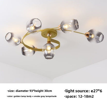 Modern LED Ceiling Light Remote Control Dimmable