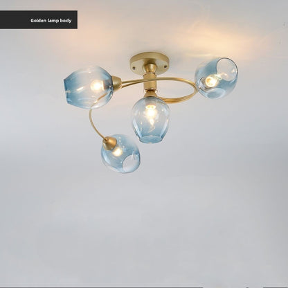 Modern LED Ceiling Light Remote Control Dimmable