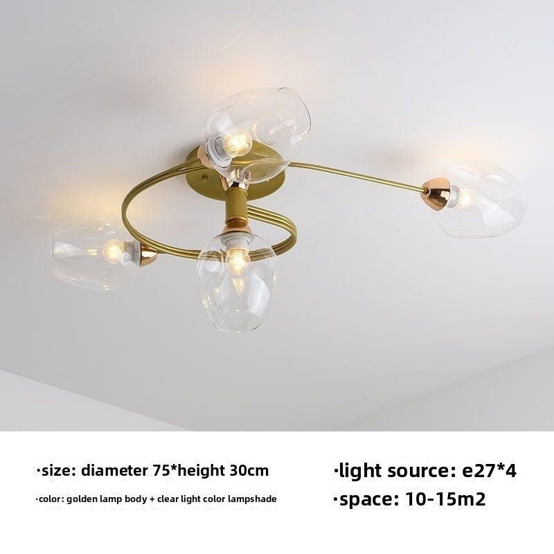 Modern LED Ceiling Light Remote Control Dimmable