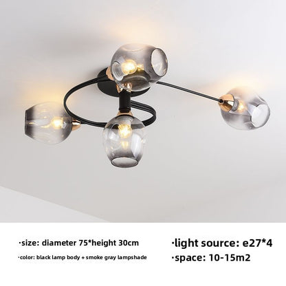 Modern LED Ceiling Light Remote Control Dimmable