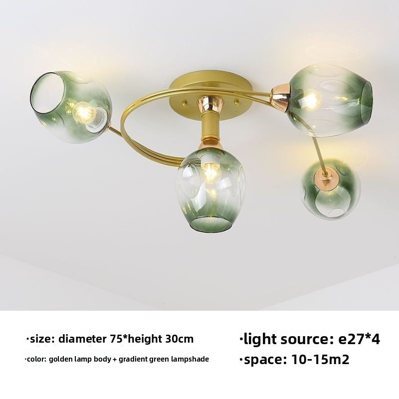 Modern LED Ceiling Light Remote Control Dimmable