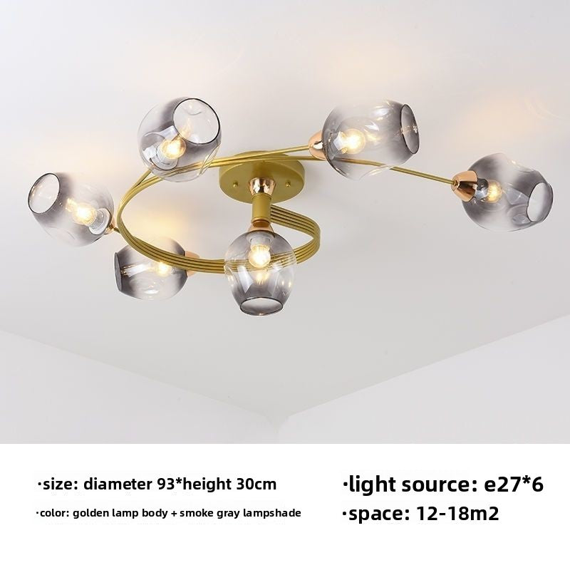 Modern LED Ceiling Light Remote Control Dimmable