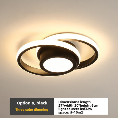 Modern LED Ceiling Light with Dimmable Lighting