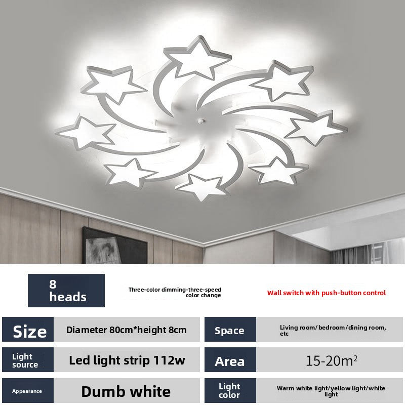 Modern LED Ceiling Light with Dimmable Smart Control