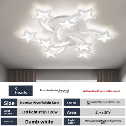 Modern LED Ceiling Light with Dimmable Smart Control