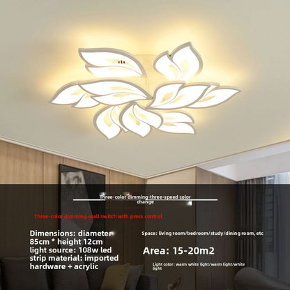 Modern LED Ceiling Light with Dimmable Smart Control