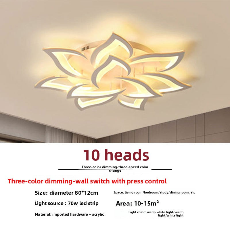 Modern LED Ceiling Light with Dimmable Smart Control