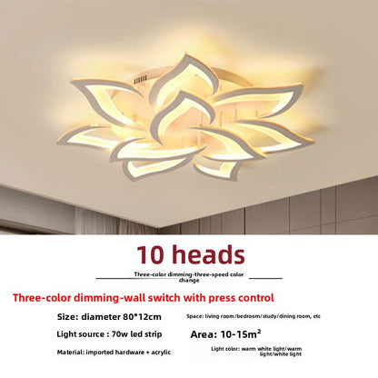 Modern LED Ceiling Light with Dimmable Smart Control