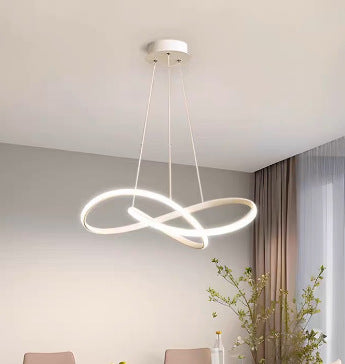Modern LED Chandelier with Adjustable Hanging Wire