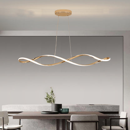 Modern LED Chandelier with Remote Control Dimming