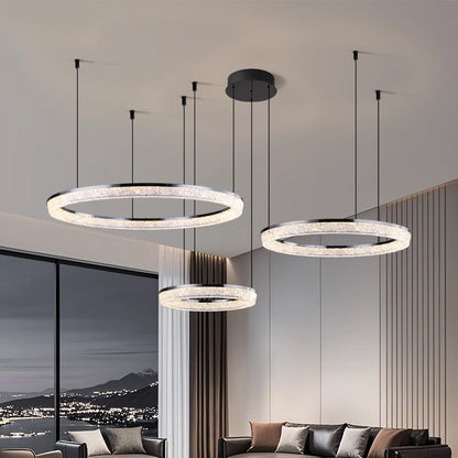 Modern LED Chandelier with Smart Control