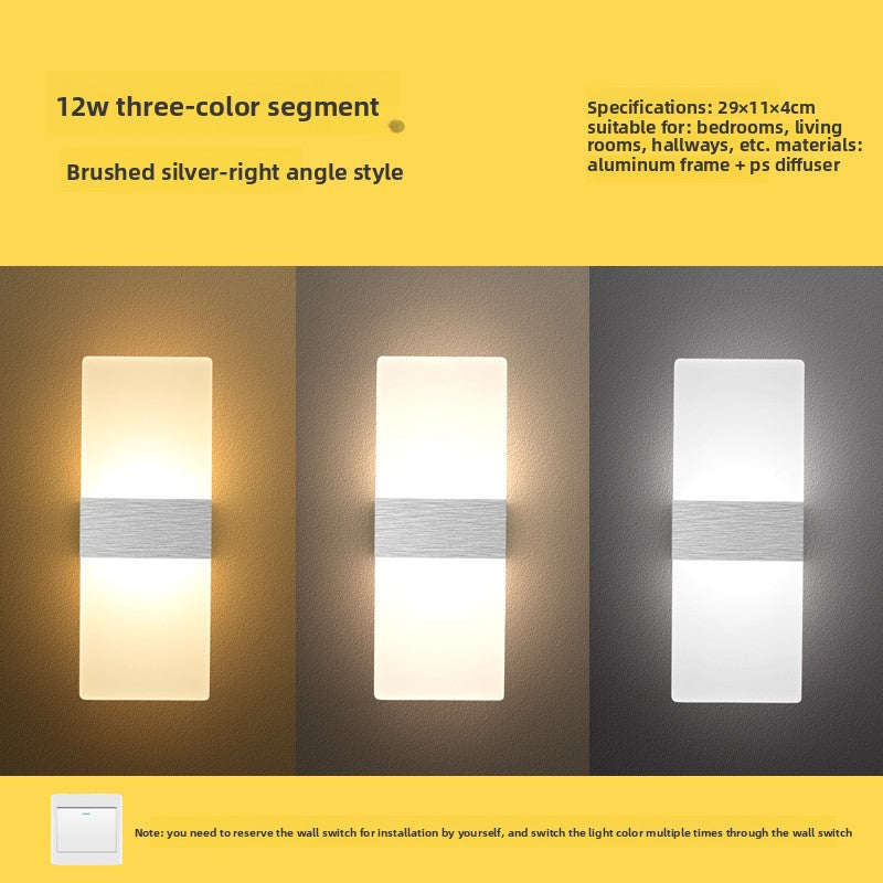 Modern LED Wall Lamp Bedroom Lighting