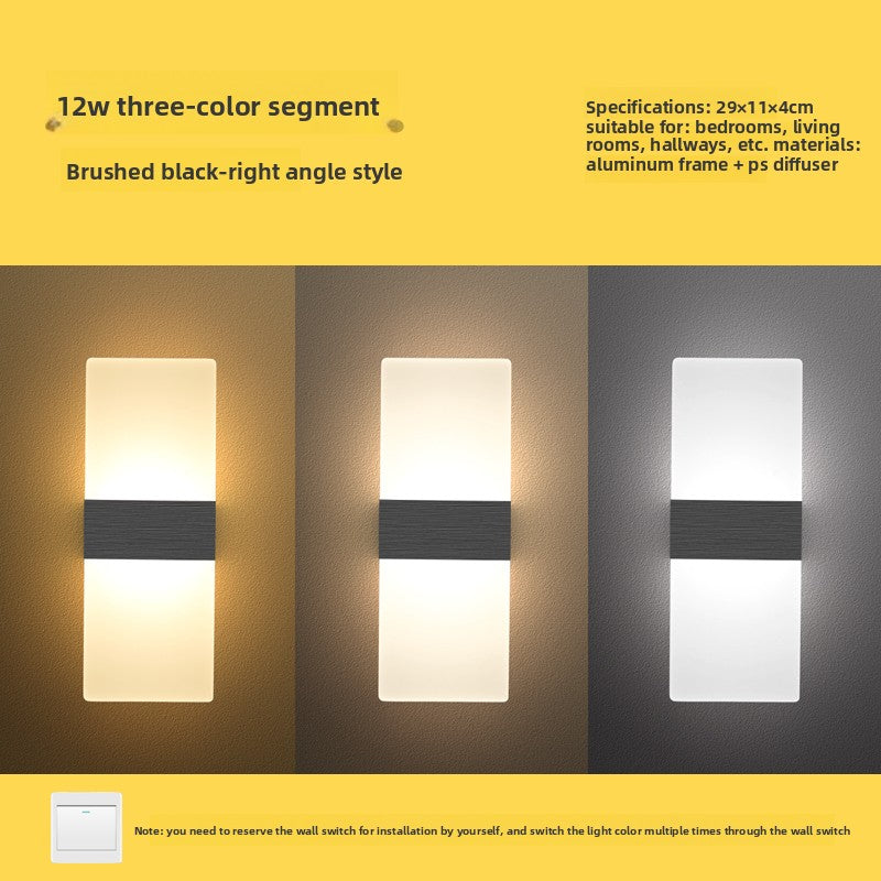 Modern LED Wall Lamp Bedroom Lighting