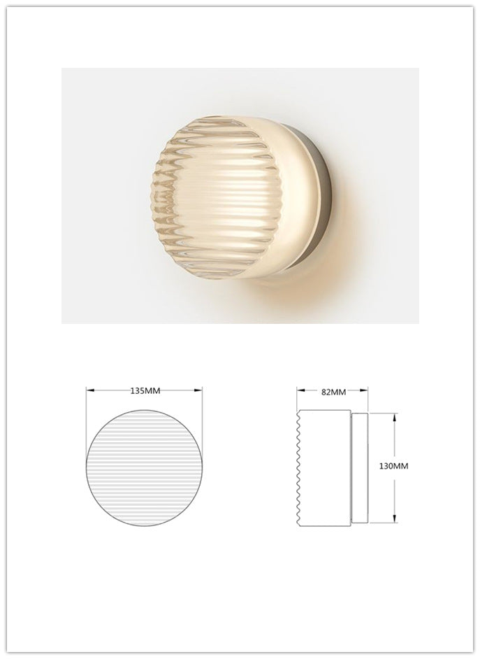 Modern LED Wall Lamp with Acrylic Shade