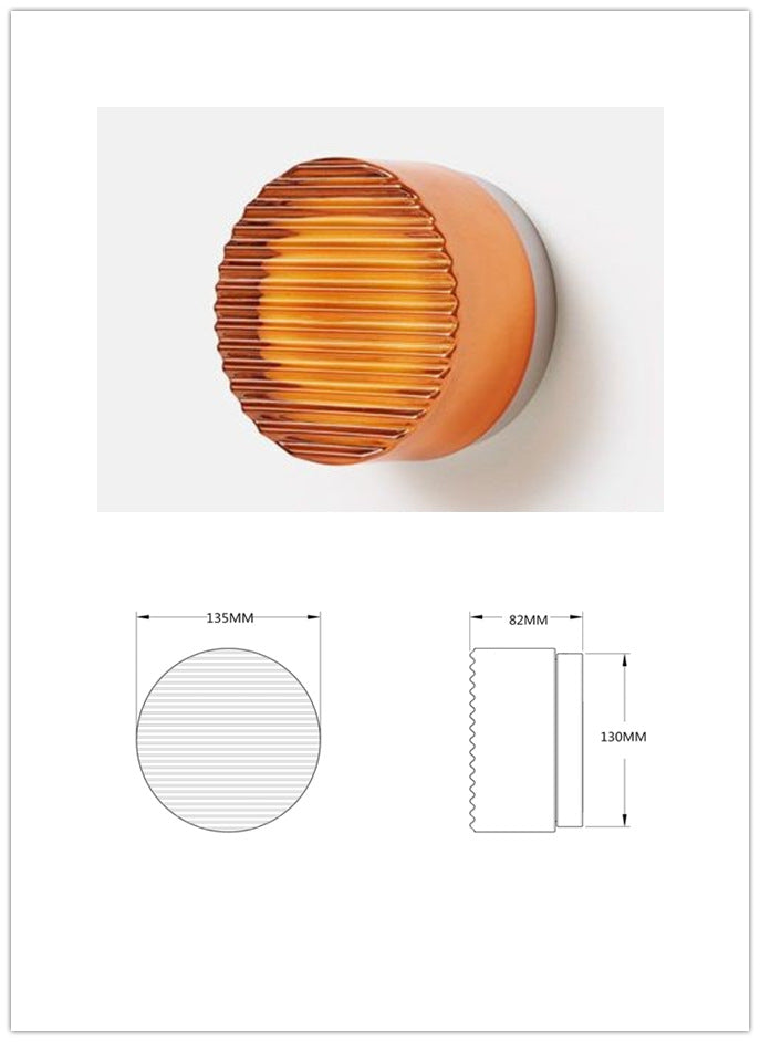 Modern LED Wall Lamp with Acrylic Shade
