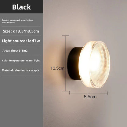 Modern LED Wall Lamp with Acrylic Shade