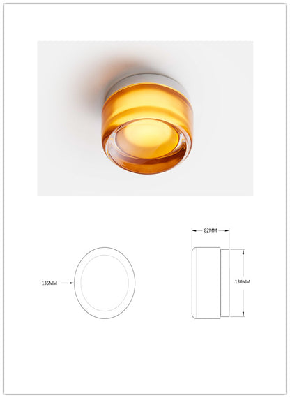 Modern LED Wall Lamp with Acrylic Shade