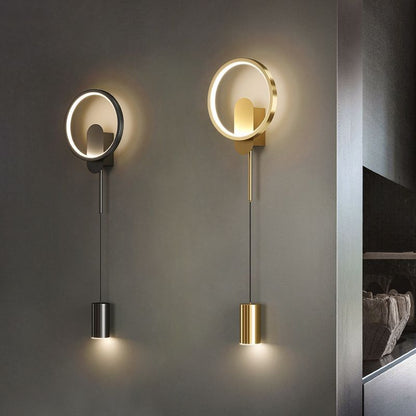 Modern LED Wall Lamp with Remote Control