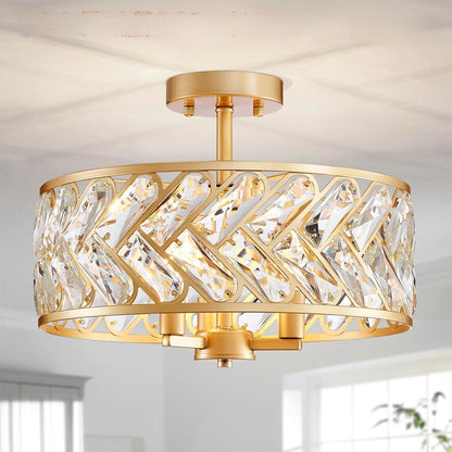 Modern Light Luxury Crystal Lamp