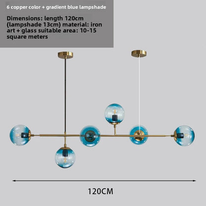 Modern Linear Dining Chandelier Lighting