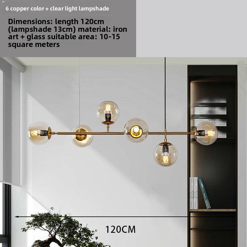 Modern Linear Dining Chandelier Lighting