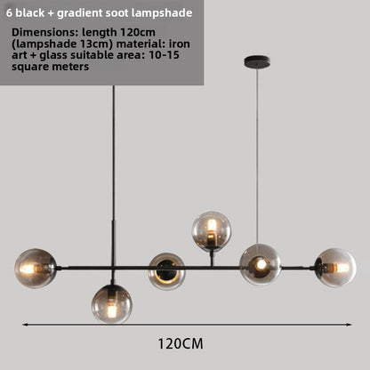 Modern Linear Dining Chandelier Lighting
