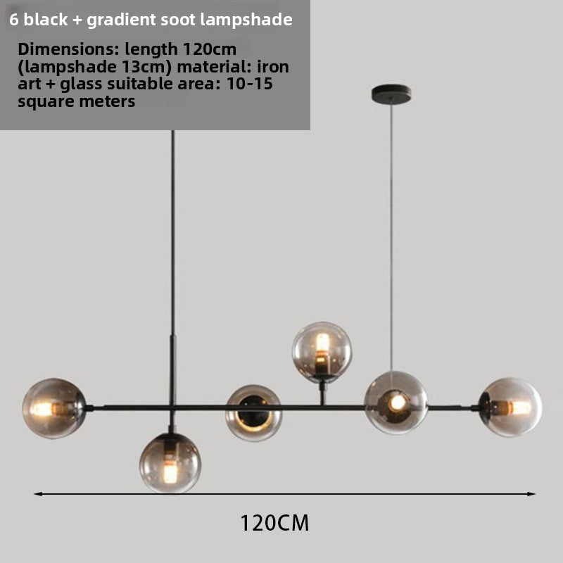 Modern Linear Dining Chandelier Lighting