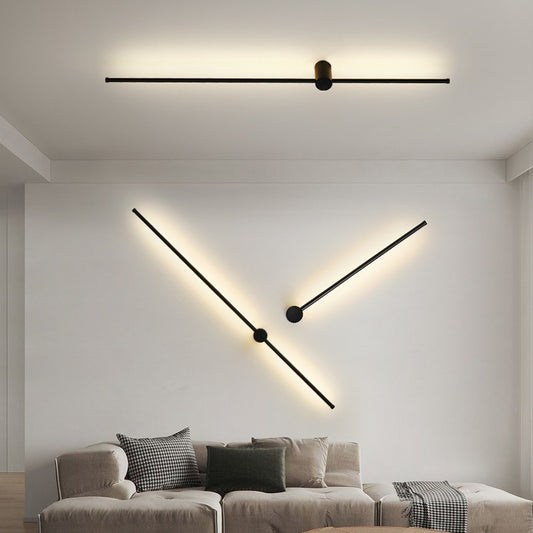 Modern Linear Wall Lamp with Dimmable LED Lighting