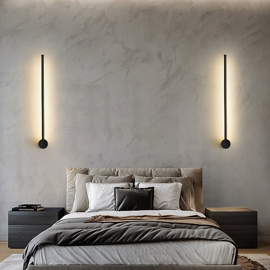 Modern Linear Wall Lamp with Dimmable LED Lighting