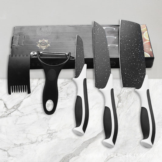 Modern Maifan Stone Handle Kitchen Knife Set