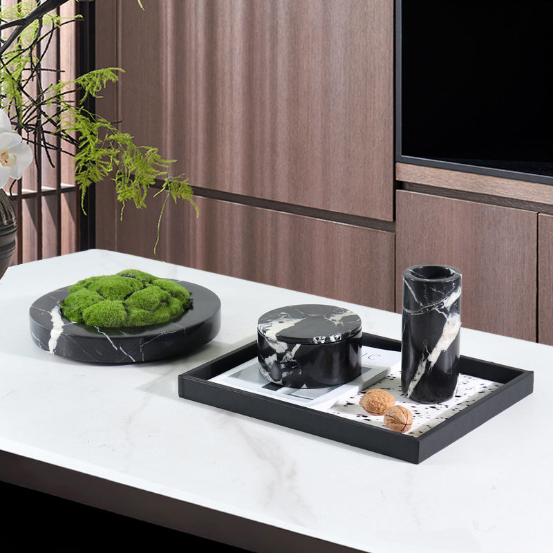 Modern Marble Home Decor Set