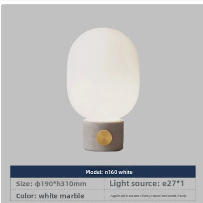 Modern Marble Table Lamp Designer Decor