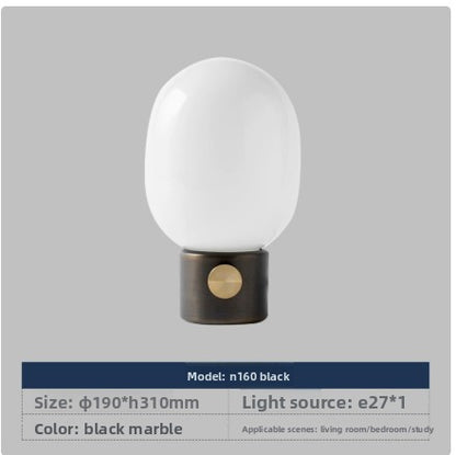 Modern Marble Table Lamp Designer Decor
