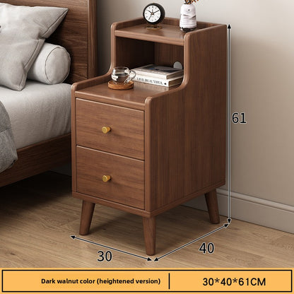 Modern Minimalist Bedside Table with Storage