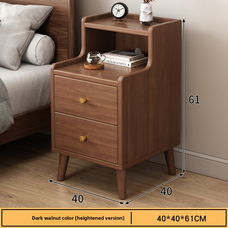 Modern Minimalist Bedside Table with Storage
