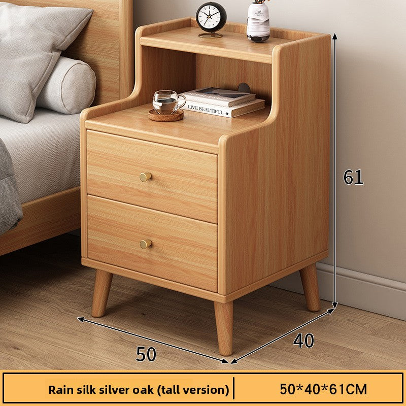Modern Minimalist Bedside Table with Storage