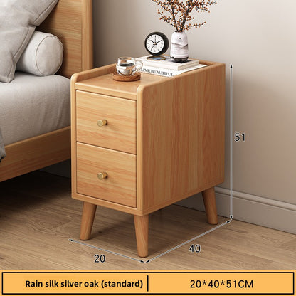 Modern Minimalist Bedside Table with Storage
