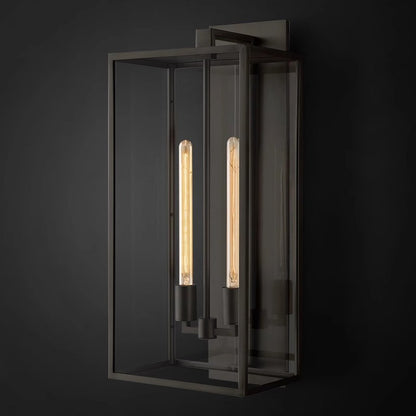 Modern Minimalist Crystal Glass Wall Lamp