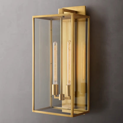 Modern Minimalist Crystal Glass Wall Lamp