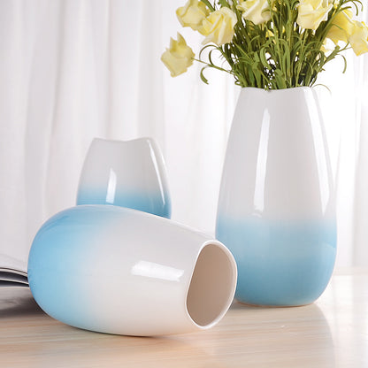 Modern Minimalist European Glass Vase